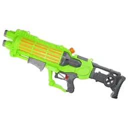 Большой водяной бластер MR 0214-1 с насосом – мощный и удобный для летних развлечений, 74 см.