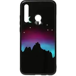 Чохол-накладка Toto Night Light Print Glass Case HuAwei P Smart+ 2019 Young Moon