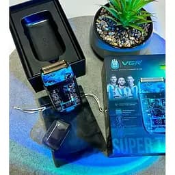 Електробритва VGR V-352 шейвер, подвійне лезо, IPX5, LED Display - мініатюра 4