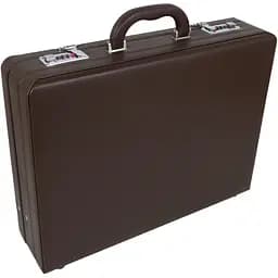 Дипломат из эко кожи с увеличением объема Portfolio 44х33х11(13) см sum0025045