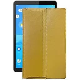 Чехол StatusCASE из экокожи для планшета Lenovo M8 TB-8705f Золотой