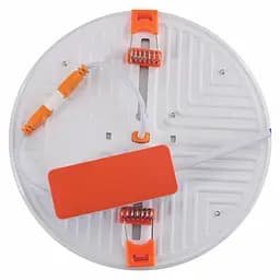Світильник точковий врізний Євросвітло 18Вт коло LED-R-120-18 6400К без рамки (57947) - мініатюра 4