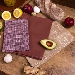 Набір рушників MirSon №641 Brown kitchen 60х45 см 3 шт. (2200006740919) - мініатюра 2