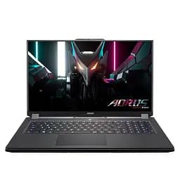 Ноутбук Gigabyte AORUS 17.3 FHD, Intel i7-13700H, 16GB, F1TB, NVD4080-12, W11, чорний (AORUS_17H_BXF-74KZ554SH)