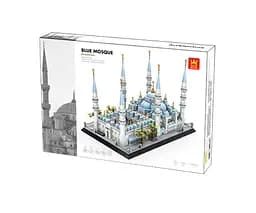 Конструктор Wange Архітектура  Блакитна мечеть The Blue Mosque 5251 Стамбул, Туреччина 3Д 3D, 1129 деталей - мініатюра 2