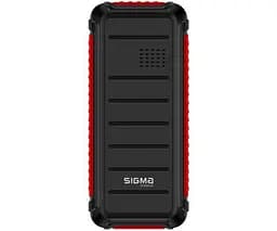 Мобільний телефон Sigma mobile X-style 18 Track кнопковий чорно-червоний (4827798854426) - мініатюра 2