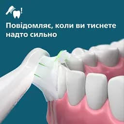 Електрична зубна щітка Philips Sonicare HX7108/01 серії 5300 біла - мініатюра 6