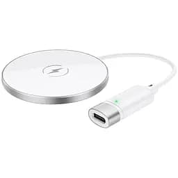 Бездротовий зарядний пристрій Hoco MagSafe 15W Charger CW31 Silver (752949) [96741]