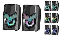 Акустична система 2.0 Defender Solar 1 6Вт RGB USB (65401) - мініатюра 4