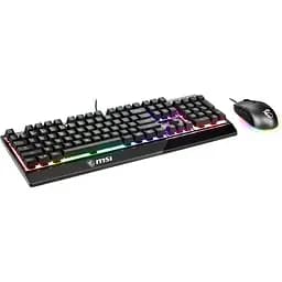 Комплект клавіатура + миша MSI Vigor GK30 Combo UA Black [S11-04UA212-CLA] [122966] - мініатюра 4