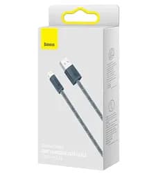 Кабель Baseus Dynamic Series Fast Charging Data Cable USB to Lightning 2.4A 1 м Сланцево-сірий - мініатюра 2