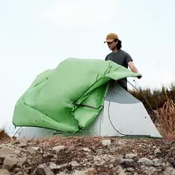 Намет Naturehike Cloud Up Base 2 CNK2450WS032 надлегкий двомісний зелений - мініатюра 11