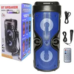 Портативна бездротова колонка BT Speaker ZQS-4210 з Bluetooth, FM-радіо та акумулятором