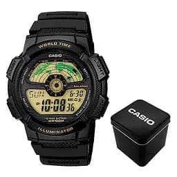 Чоловічий годинник Casio AE-1100W-1B Чорний ( AT1141-0284 )