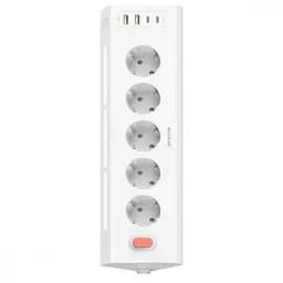 Мережевий фільтр Proove Prism Socket (5xAC + 2xType-C + 2xUSB) 1.6m white (PSPS25002202) - мініатюра 5