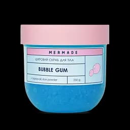 Подарунковий набір Mermade Bubble Gum Party: пінка для душу 150 мл + цукровий скраб для тіла 250 г + зволожувальний бальзам для губ 10 г + слаймовий гель для душу 200 мл - мініатюра 8