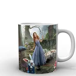 Кухоль GeekLand Аліса в країні чудес Alice in Wonderland ліс чудес AW.02.003 330 мл білий - мініатюра 3