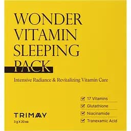 Маска для обличчя Trimay Wonder Vitamin нічна 3 г х 20 шт.