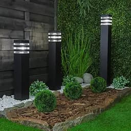 Садовий ліхтар стовпчик Lumiled Taxus 2 від мережі 80 см - мініатюра 8
