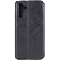 Шкіряний чохол-книжка GETMAN Cubic (PU) для Samsung Galaxy A14 4G/5G Чорний - мініатюра 2