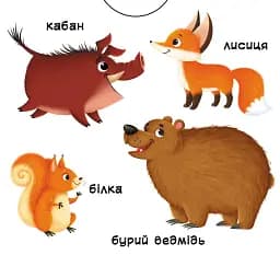 Перша книжка з рухомими елементами. Тварини. Дізнайся, грай, крути, штовхай - - мініатюра 5