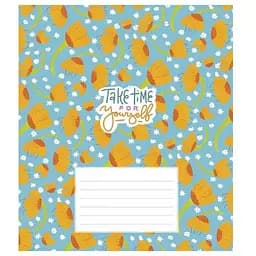 Зошит учнівський Love yourself Школярик 018-3209K-1 в клітинку 18 аркушів