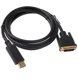 Кабель DisplayPort M-DVI-D 25 M, 1.8 м, черный