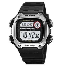 Годинник чоловічий спортивний наручний Skmei 2126 (Сріблястий)
