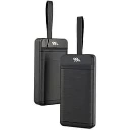 Повербанк XO Powerbank PR156 30000 mAh PD20W + QC 3.0 22.5W Black 6920680829323 - мініатюра 2