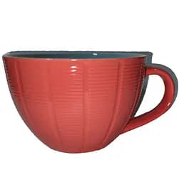 Чашка фарфоровая Offtop, 460 мл, коралловый (850103)