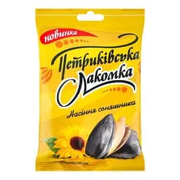 Семена подсолнечника Петриковская Лакомка жареные 95 г
