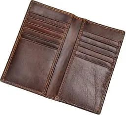 Кредитниця 14512 шкіряна Vintage коричнева - мініатюра 4