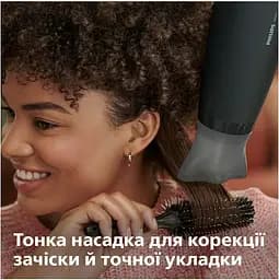 Фен для волосся Philips 3000 series, темно-сірий (BHD302/20) - мініатюра 3