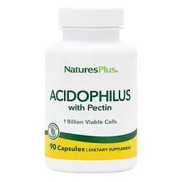 Ацидофильные бактерии с пектином Nature's Plus Acidophilus with Pectin 90 капсул