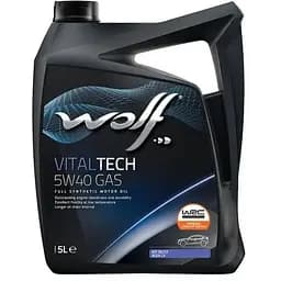 Моторна олива Wolf VITALTECH 5W40 GAS 5л (8326097)