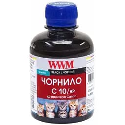 Чернила WWM для CANON PG510/512/PGI520Bk/PGI425PGBk (Black Pigmented) 200г (C10/BP)