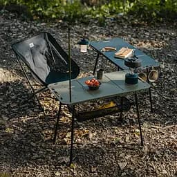 Складаний стіл Naturehike CNK2450JJ025, 60х40 см, алюміній, чорний - мініатюра 6