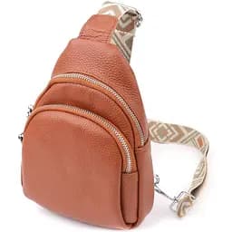 Женская кожаная сумка слинг Vintage 15х21.5х6.5 см sum0027535