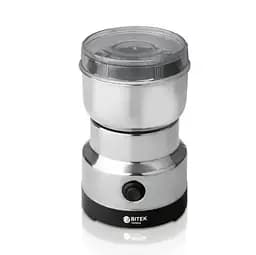 Электрическая кофемолка для дома Кофемолка Bitek BT-7113 роторный измельчитель кофейных зерен 60г Серый