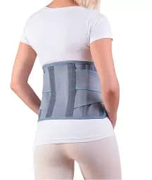Корсет на пояснично-крестцовый отдел позвоночника (усиленный) р,1-6, серый 2030 