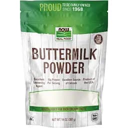 Порошок сколотин Now Foods Real Food Buttermilk Powder 397 г