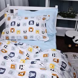 Підковдра MirSon Poplin Line Kids 09 Sleeping Animals 160х220 см (2200009720598) - мініатюра 4