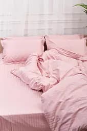 Комплект постільної білизни Moon&Star Satin Stripe Stripe Pink Дитячий 110x140 см наволочки 2x40x40 см - мініатюра 4