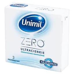 Презервативи Unimil Zero Ультратонкі 3 шт.