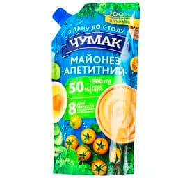 Майонез Чумак Аппетитный 50% 300 г