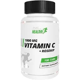 Вітаміни та мінерали MST Healthy Vitamin C + Rosehips, 100 таблеток
