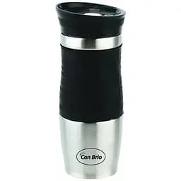 Термокружка Con Brio 380 мл черная (CB-364)