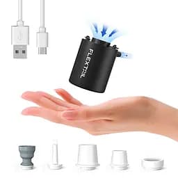 Насос кемпінговий Flextail Tiny Pump, чорний - мініатюра 2