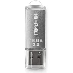 Флеш накопичувач USB 16Gb Hi-Rali Rocket сріблястий USB 3.0 (HI-16GB3VCSL)