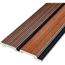 Рейка декоративна Wall Sticker PS 2900х120х12 мм Теплий каштан SW-00001753